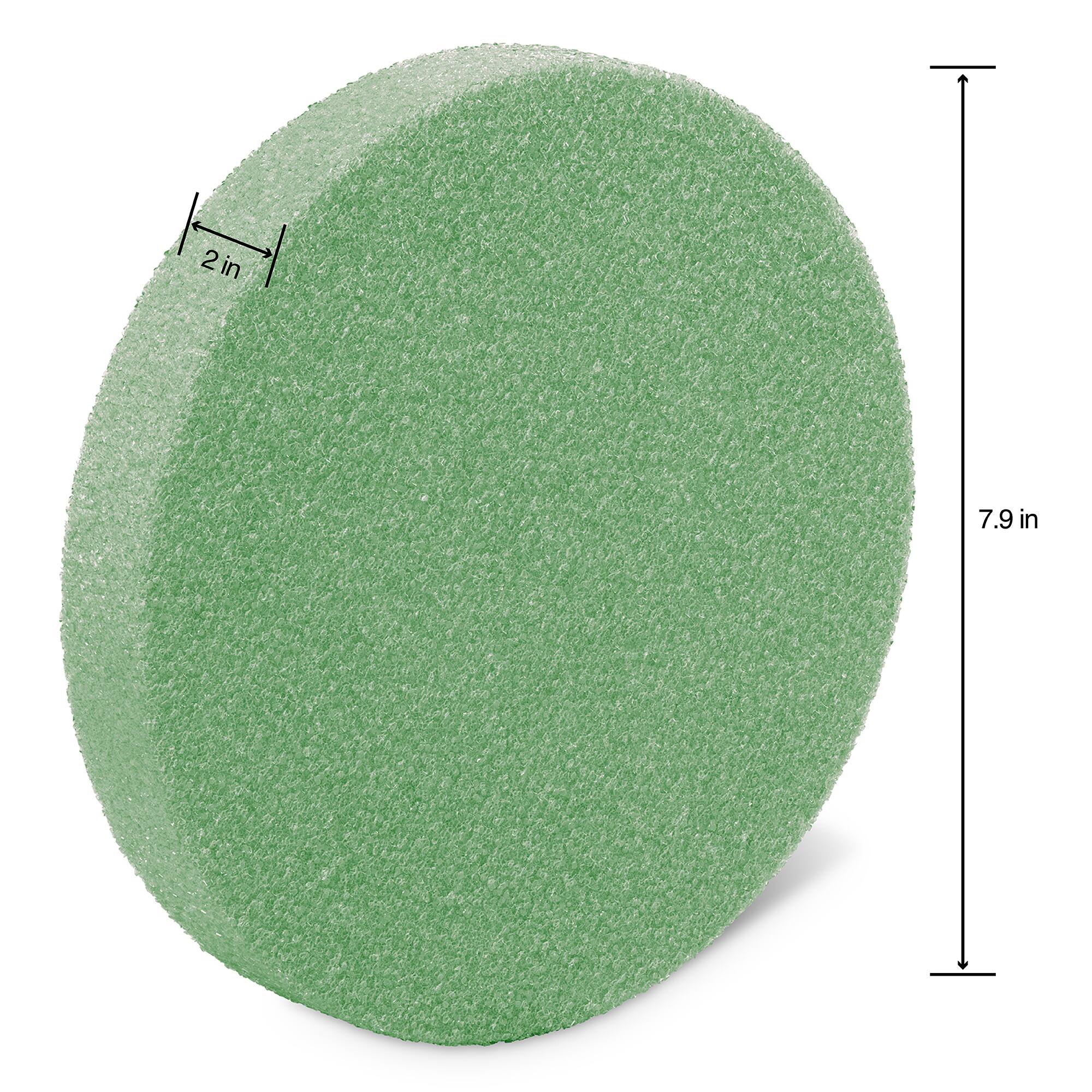 18 Pack: FloraCraft® FloraFōM 8" Green Foam Disc